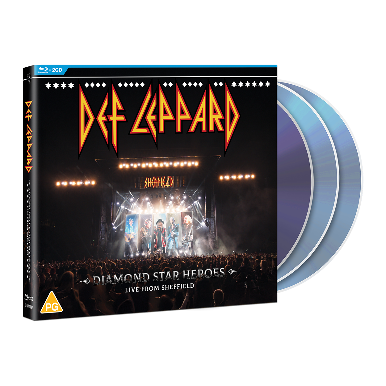 Def Leppard, Royal Philharmonic Orchestra, Def Leppard - Diamond Star Heroes - Live From Sheffield: Blu-ray + 2CD