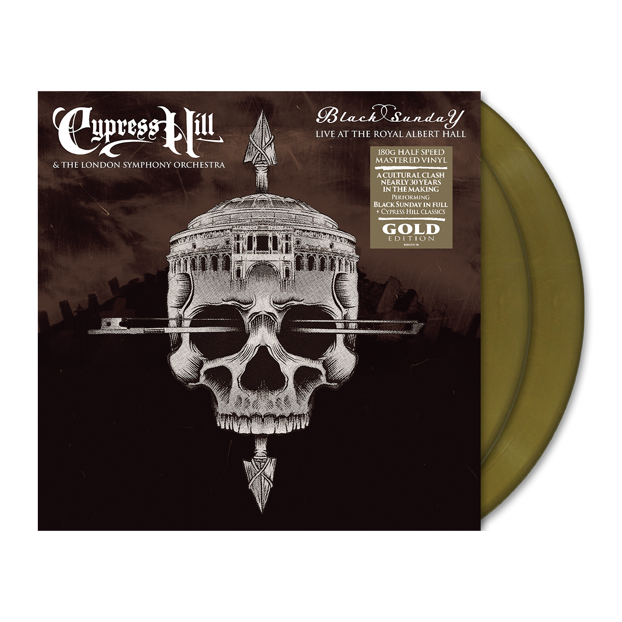 Cypress Hill, London Symphony Orchestra - Black Sunday - Live At The Royal Albert Hall: Exclusive Gold 2LP