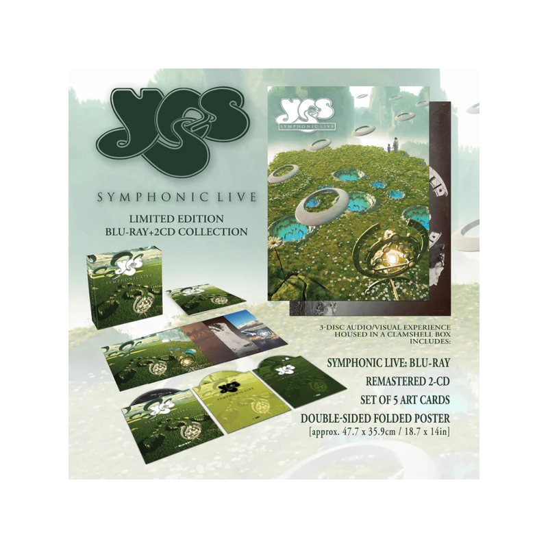 Yes - Yes: Symphonic Live (Limited Edition Blu-ray+2CD Box Set)